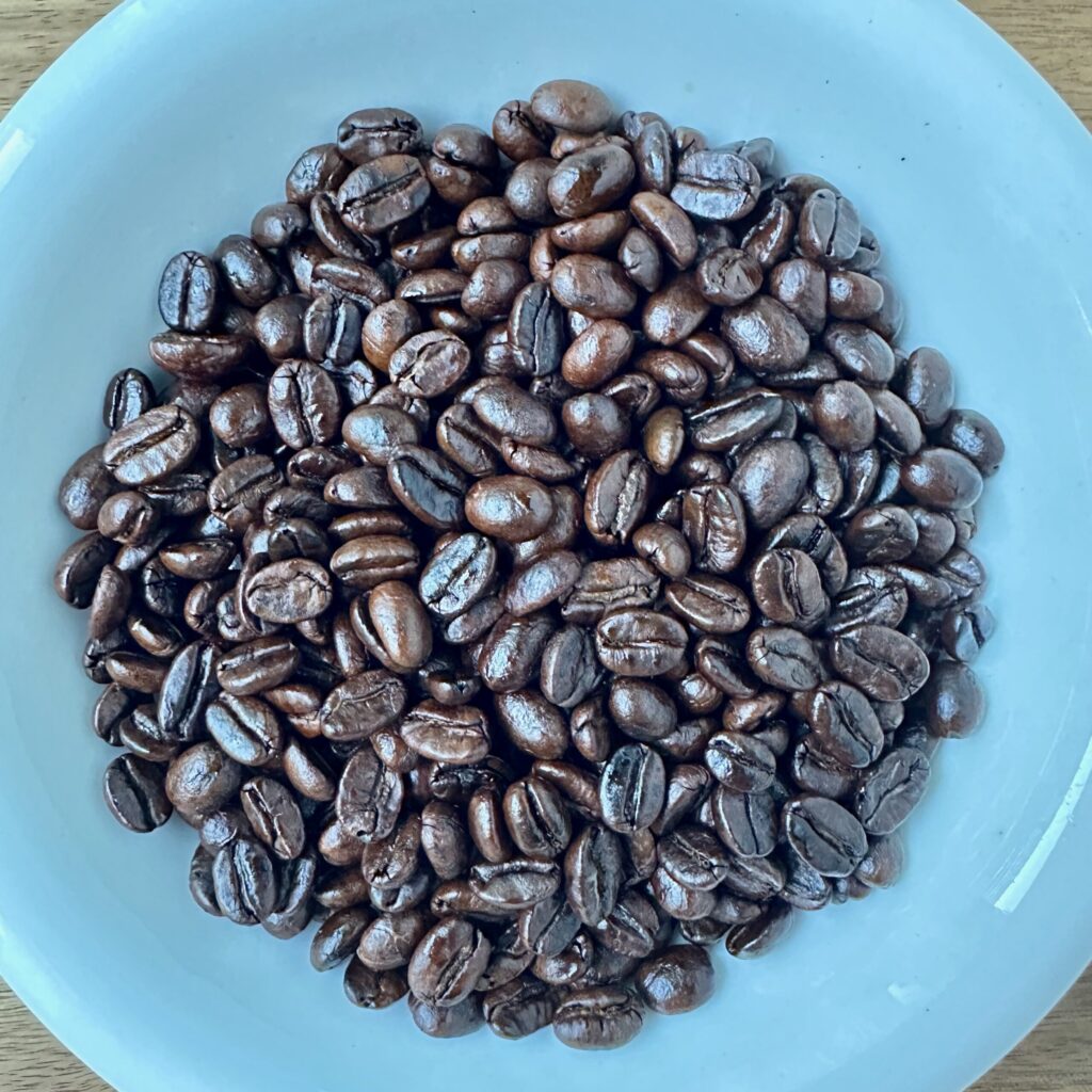 おやすみ前。に使うコロンビア デカフェの豆